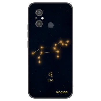 Picasee crna silikonska maskica za Xiaomi Redmi 12C - LEO