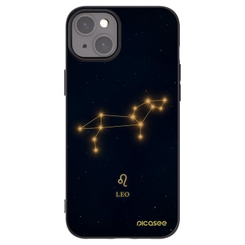 Picasee crna silikonska maskica za Apple iPhone 15 Plus - LEO