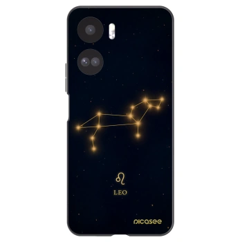 Picasee crna silikonska maskica za Honor 90 Lite 5G - LEO