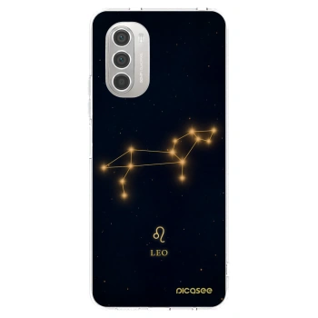 Picasee silikonska prozirna maskica za Motorola Moto G51 - LEO