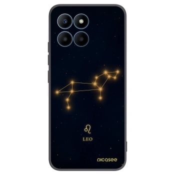 Picasee crna silikonska maskica za Honor 70 Lite - LEO