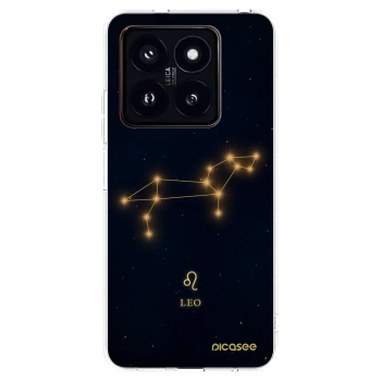 Picasee silikonska prozirna maskica za Xiaomi 14 Pro - LEO