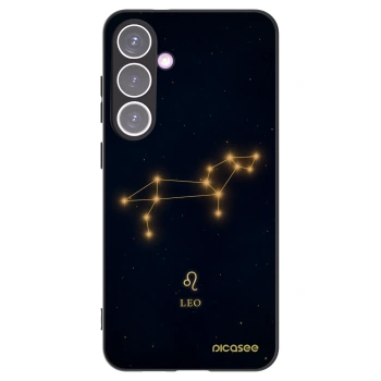 Picasee crna silikonska maskica za Samsung Galaxy S24+ S926B 5G - LEO