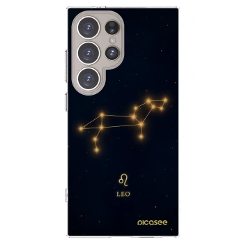 Picasee silikonska prozirna maskica za Samsung Galaxy S24 Ultra S928B 5G - LEO