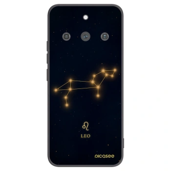 Picasee crna silikonska maskica za Realme 11 Pro+ - LEO