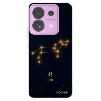 Picasee silikonska prozirna maskica za Xiaomi Redmi Note 13 Pro 5G - LEO