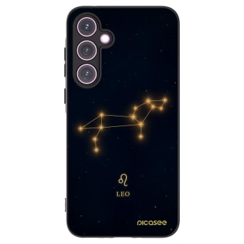 Picasee crna silikonska maskica za Samsung Galaxy A35 5G A356B - LEO