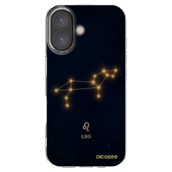 Picasee silikonska prozirna maskica za Apple iPhone 16 - LEO