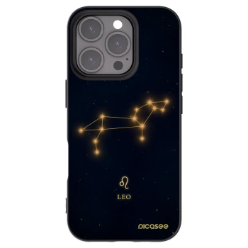 Picasee crna silikonska maskica za Apple iPhone 16 Pro - LEO