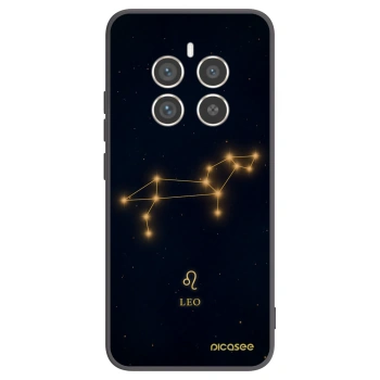 Picasee crna silikonska maskica za Realme 12 Pro 5G - LEO