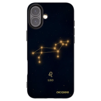 Picasee crna silikonska maskica za Apple iPhone 16 Plus - LEO