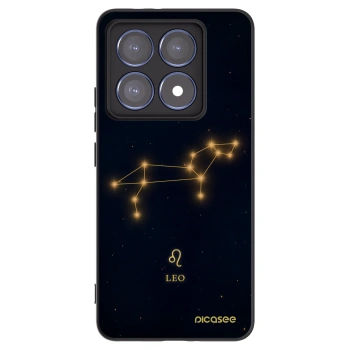 Picasee crna silikonska maskica za Xiaomi 14T Pro - LEO