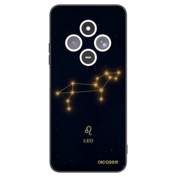 Picasee crna silikonska maskica za Xiaomi Redmi 14C - LEO