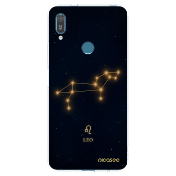 Picasee silikonska prozirna maskica za Huawei Y7 2019 - LEO