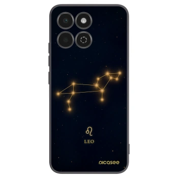 Picasee crna silikonska maskica za Honor 200 Smart 5G - LEO