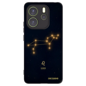 Picasee crna silikonska maskica za Xiaomi Redmi Note 14 4G - LEO