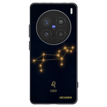 Picasee crna silikonska maskica za Vivo X200 Pro - LEO