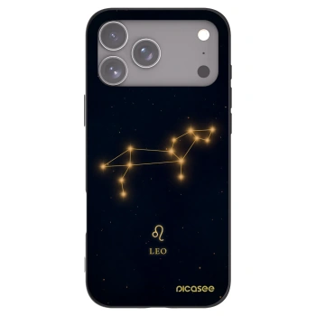 Picasee crna silikonska maskica za Apple iPhone 17 Pro Max - LEO