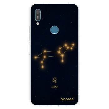 Picasee silikonska prozirna maskica za Huawei Y6 2019 - LEO