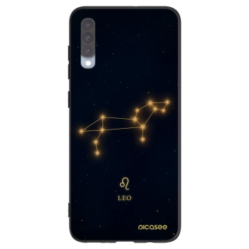 Picasee crna silikonska maskica za Samsung Galaxy A70 A705F - LEO
