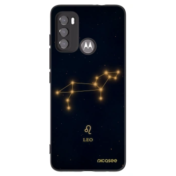 Picasee crna silikonska maskica za Motorola Edge 60 5G - LEO