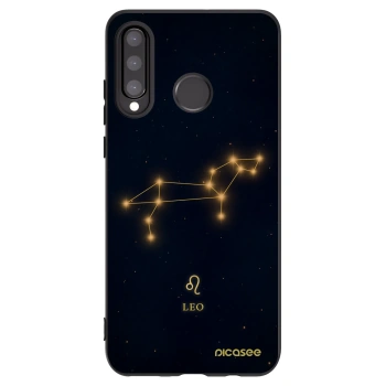 Picasee crna silikonska maskica za Huawei P30 Lite - LEO