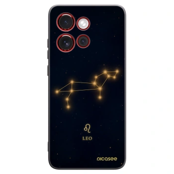 Picasee crna silikonska maskica za Motorola Edge 60 Neo 5G - LEO