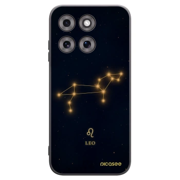 Picasee crna silikonska maskica za Motorola Moto G77 - LEO