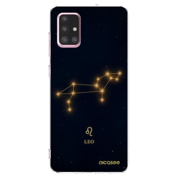 Picasee silikonska prozirna maskica za Samsung Galaxy A71 A715F - LEO