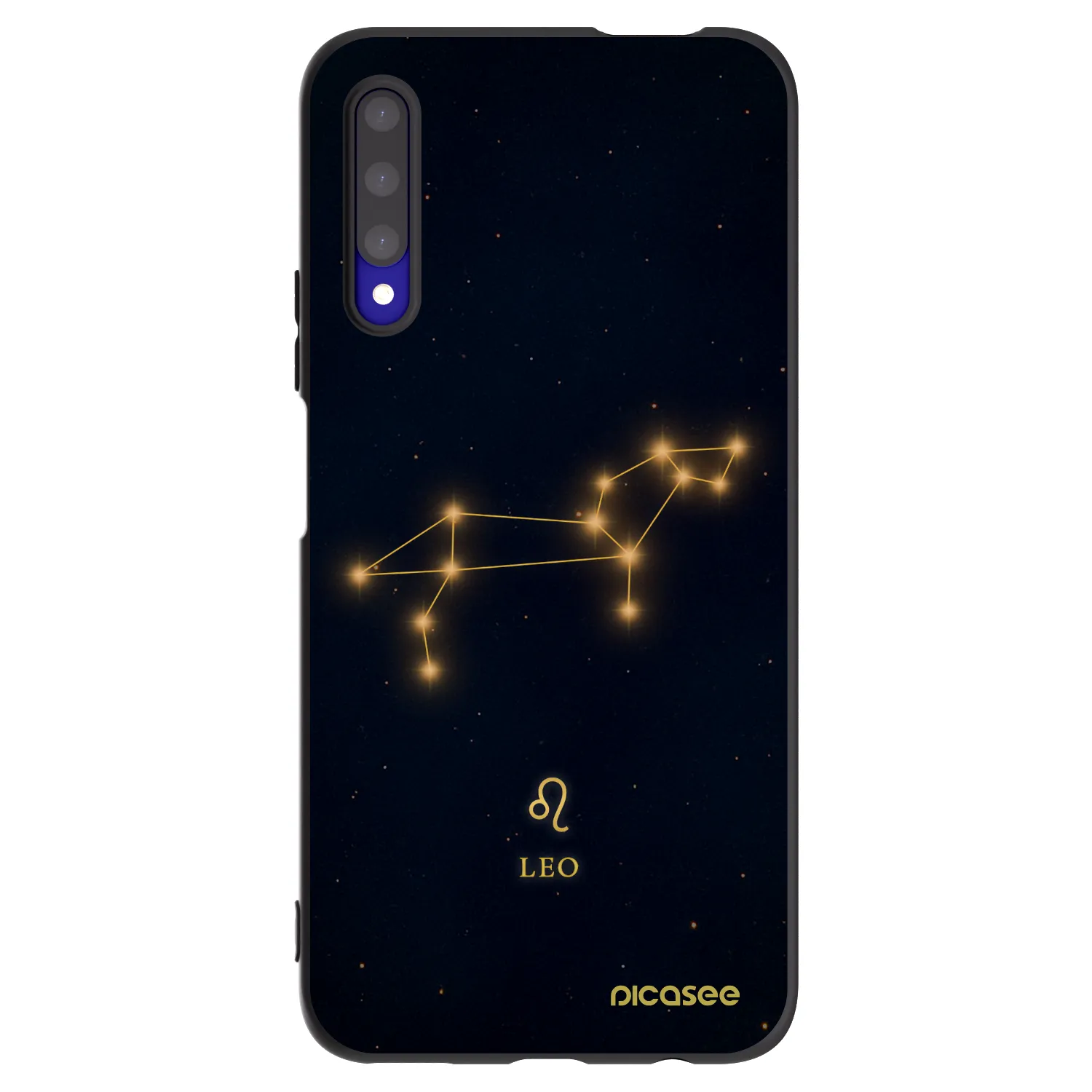Picasee crna silikonska maskica za Honor 9X Pro - LEO
