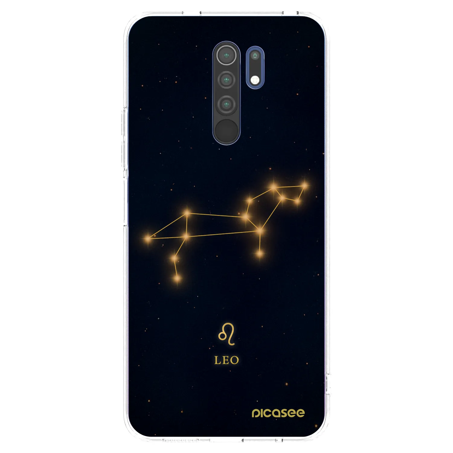 Picasee silikonska prozirna maskica za Xiaomi Redmi 9 - LEO
