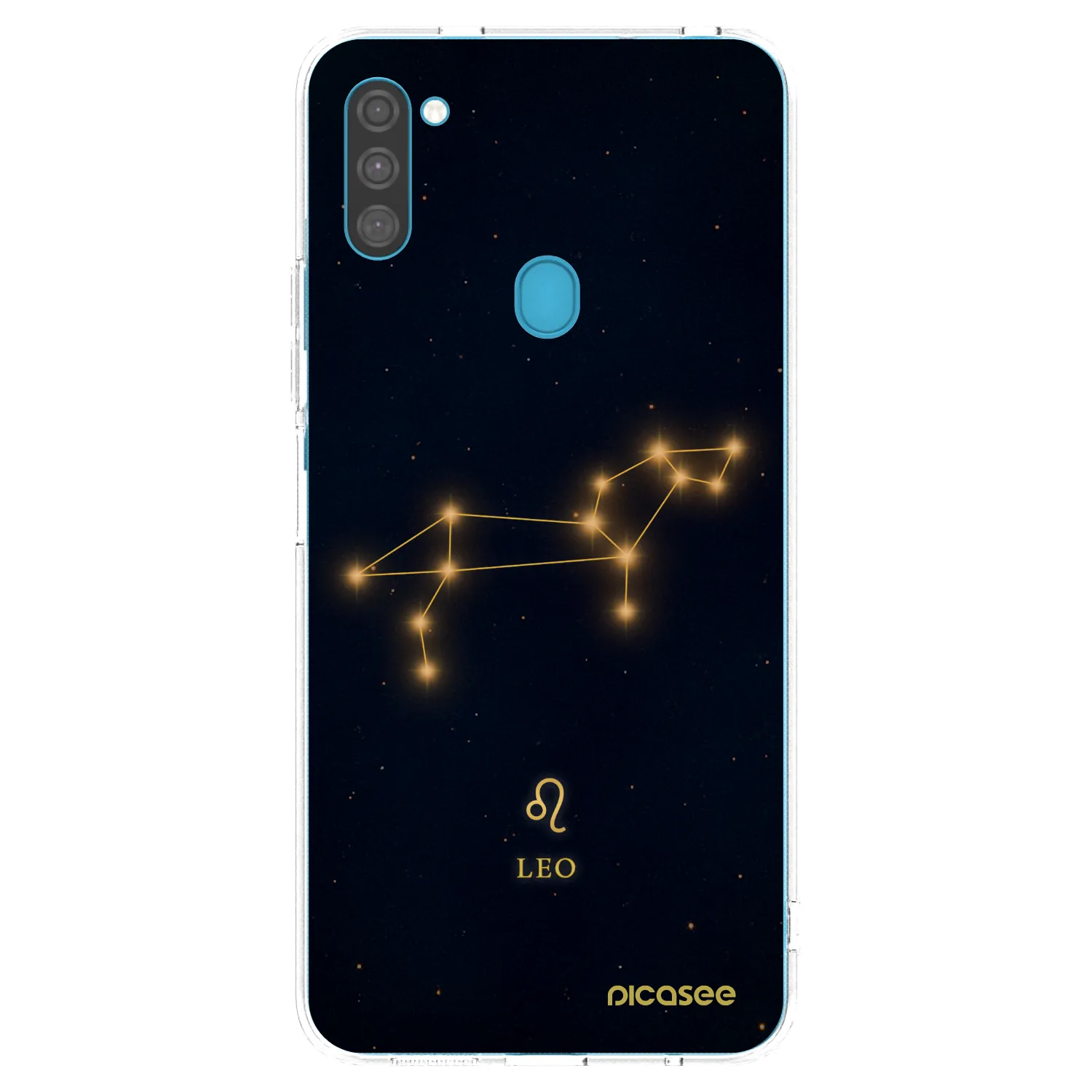 Picasee silikonska prozirna maskica za Samsung Galaxy M11 - LEO