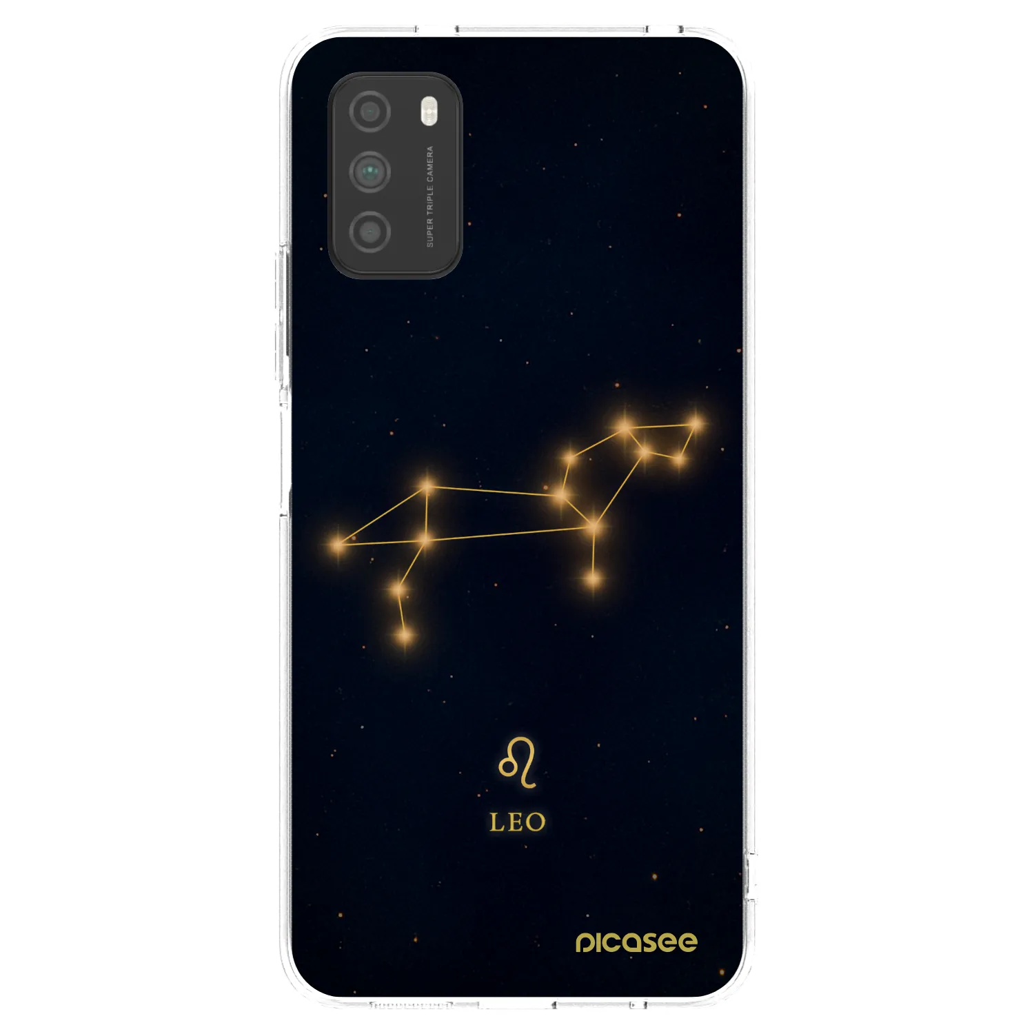 Picasee silikonska prozirna maskica za Xiaomi Poco M3 - LEO