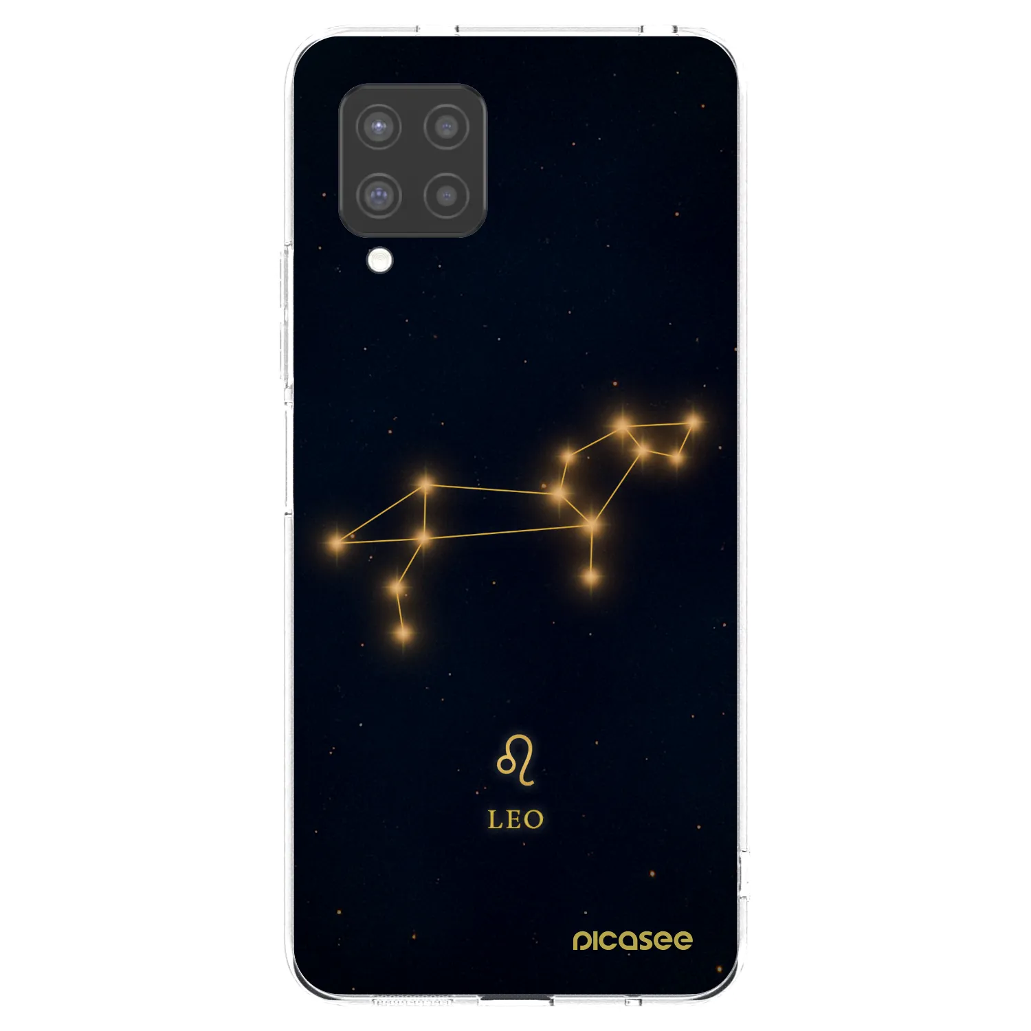 Picasee silikonska prozirna maskica za Samsung Galaxy A42 A426B - LEO