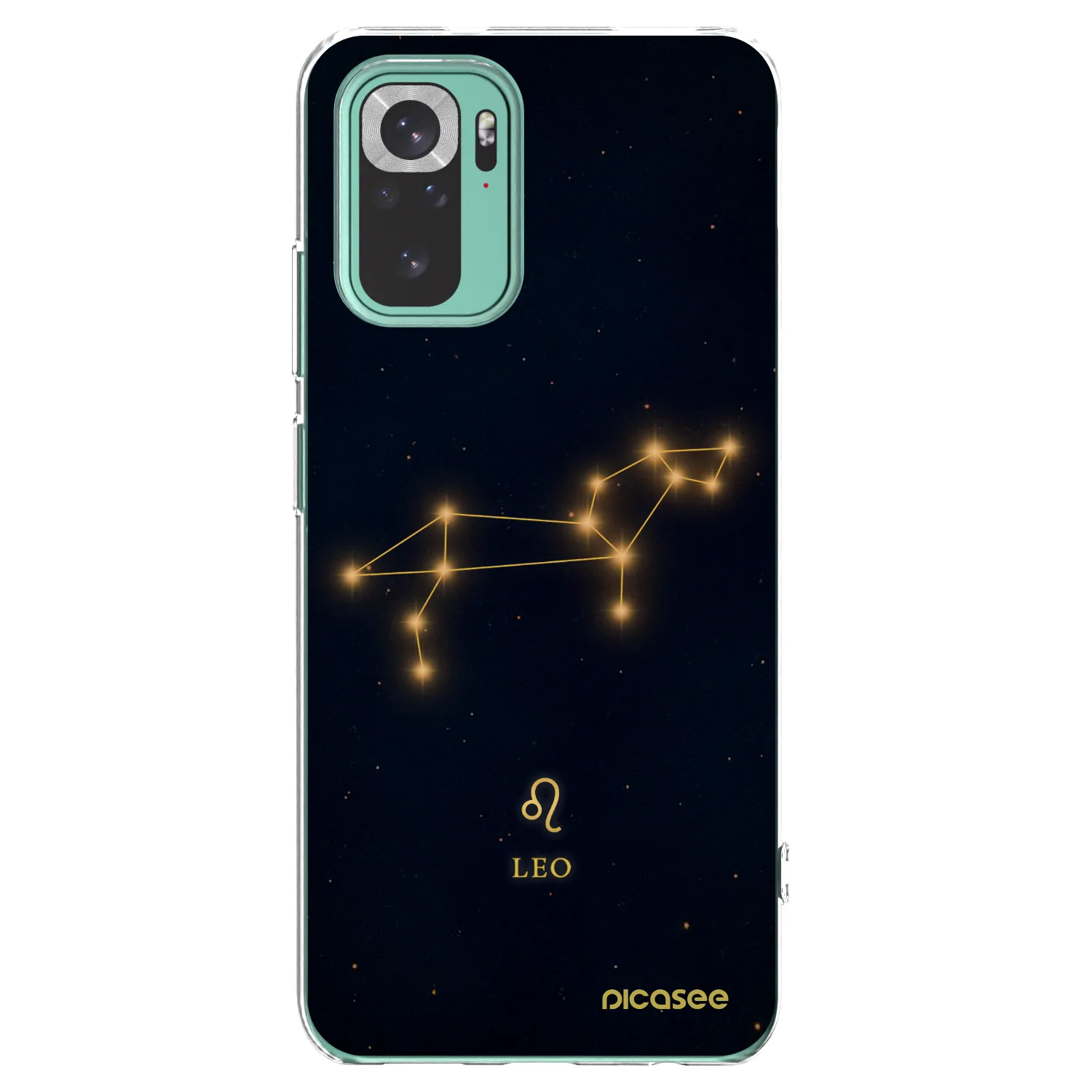 Picasee silikonska prozirna maskica za Xiaomi Redmi Note 10 Pro - LEO