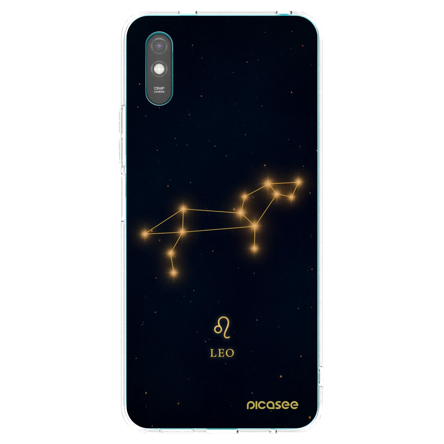 Picasee silikonska prozirna maskica za Xiaomi Redmi 9AT - LEO