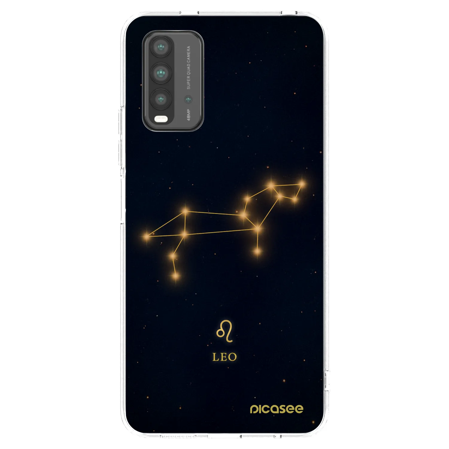 Picasee crna silikonska maskica za Xiaomi Redmi 9T - LEO