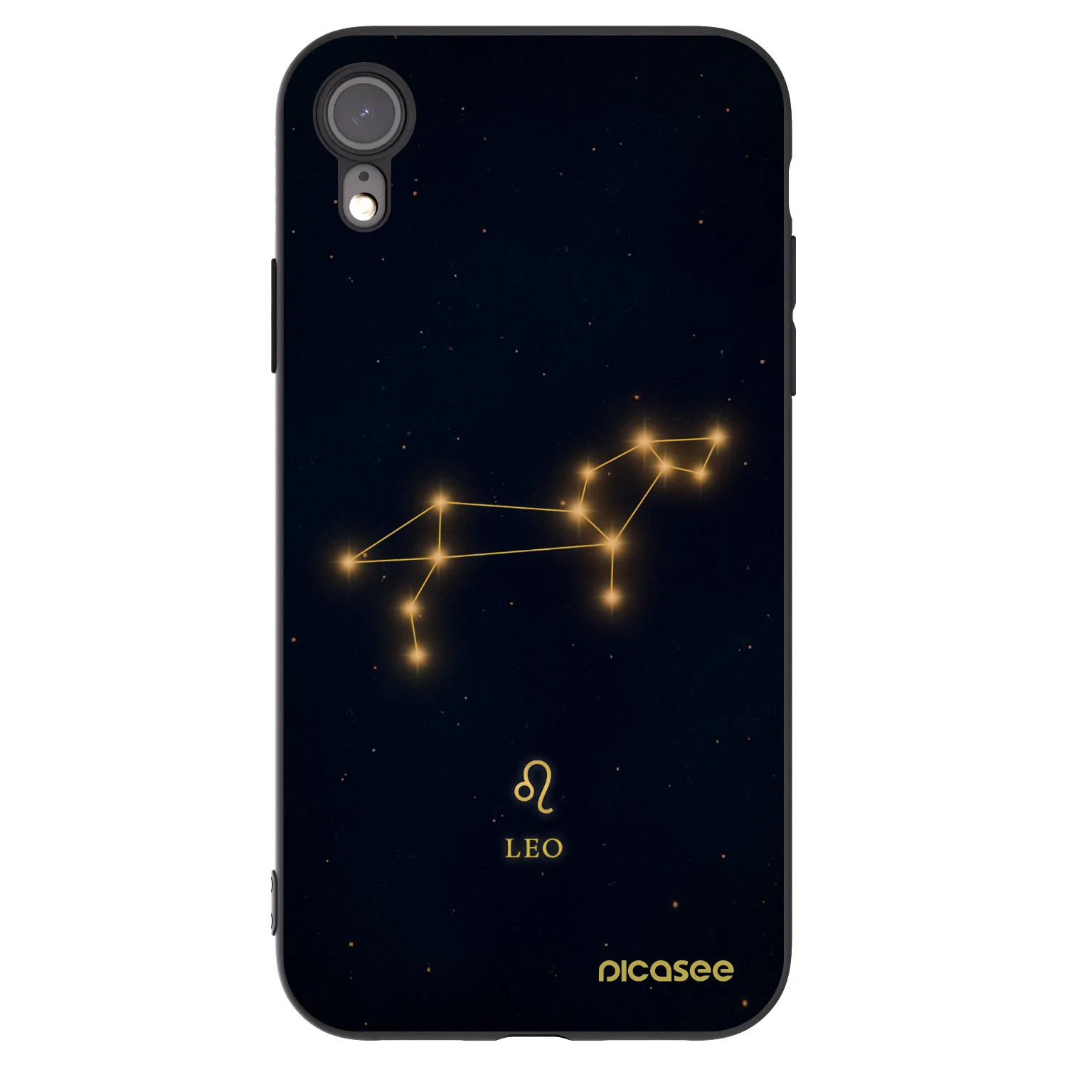 Picasee crna silikonska maskica za Apple iPhone 6 Plus/6S Plus - LEO