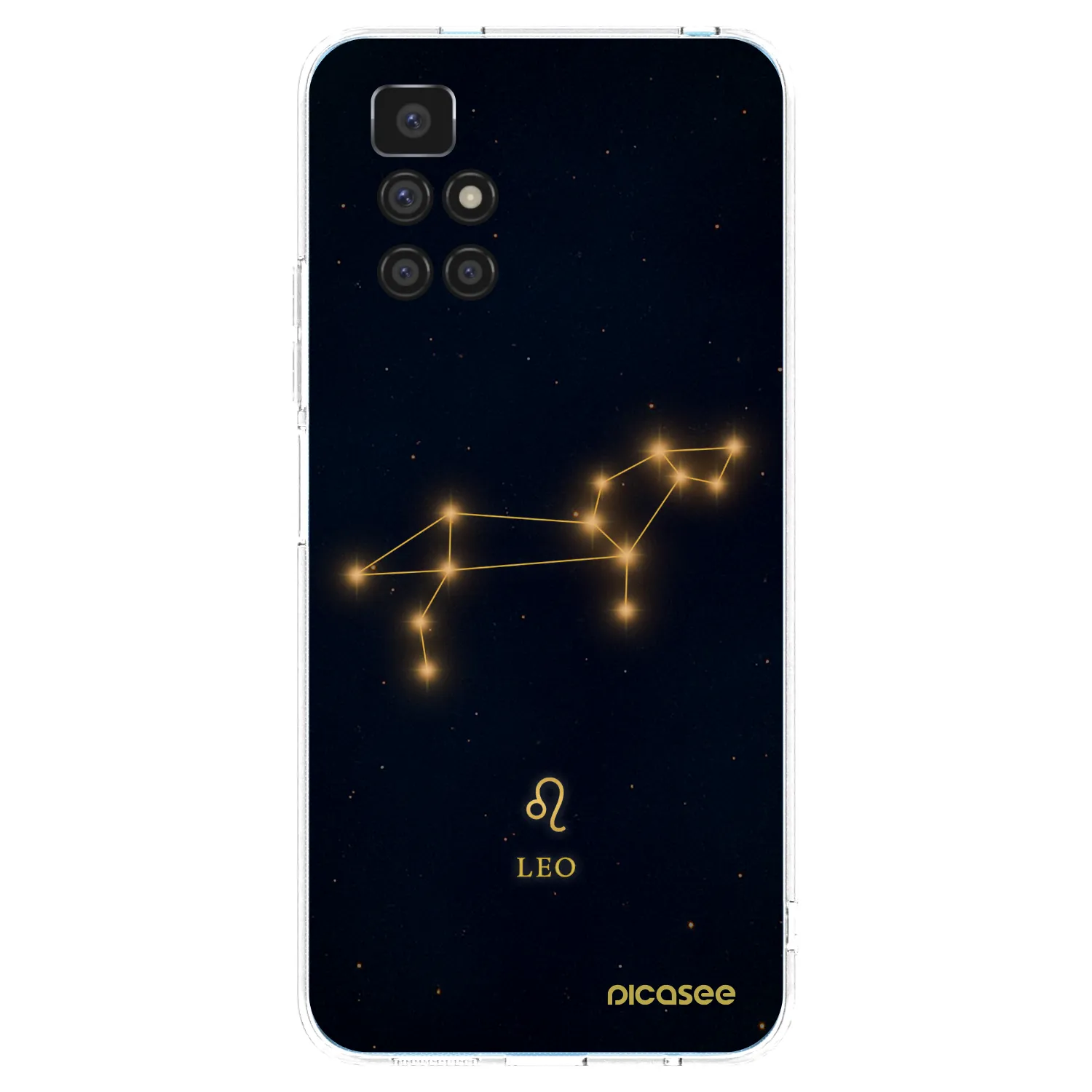 Picasee silikonska prozirna maskica za Xiaomi Redmi 10 - LEO