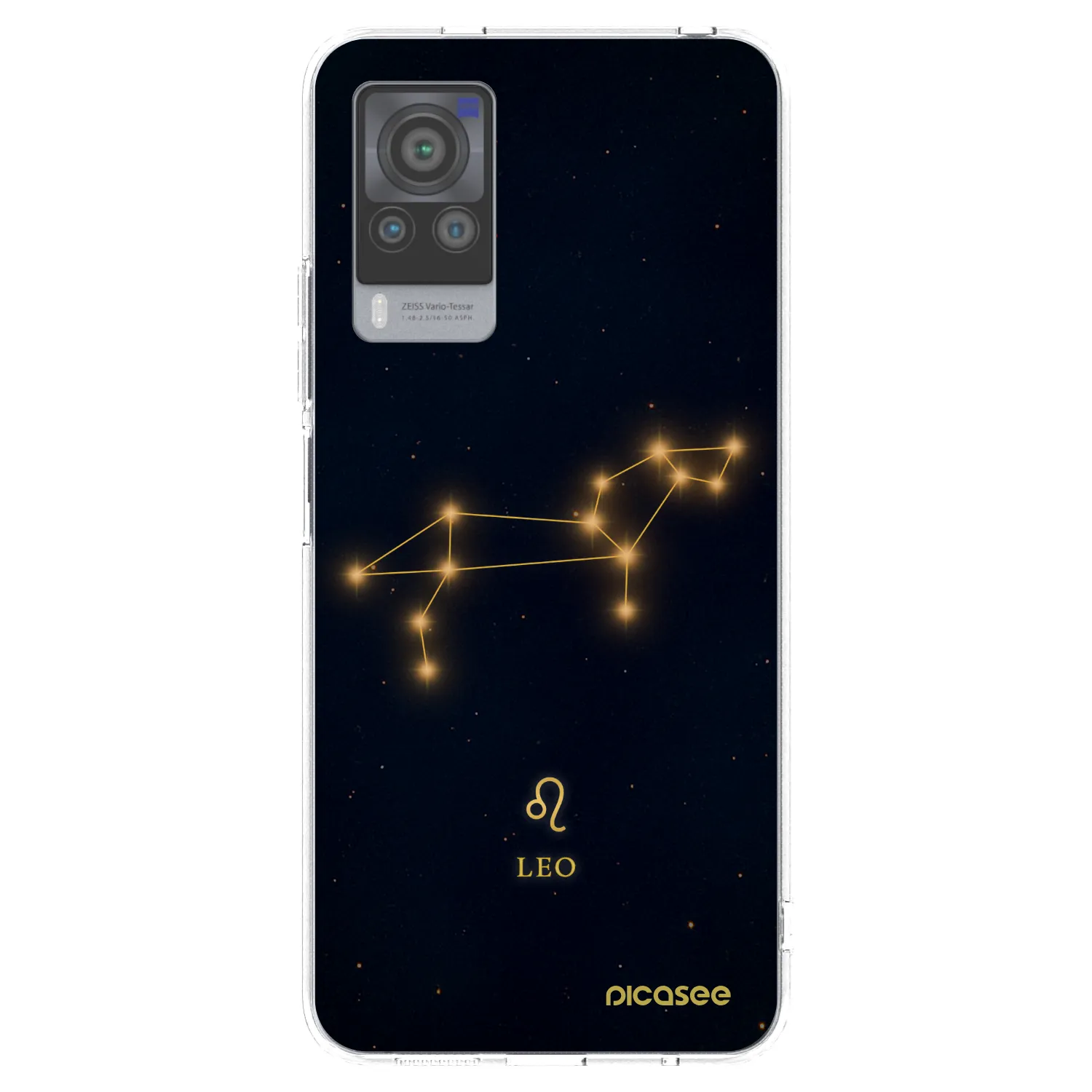 Picasee silikonska prozirna maskica za Vivo X60 Pro 5G - LEO