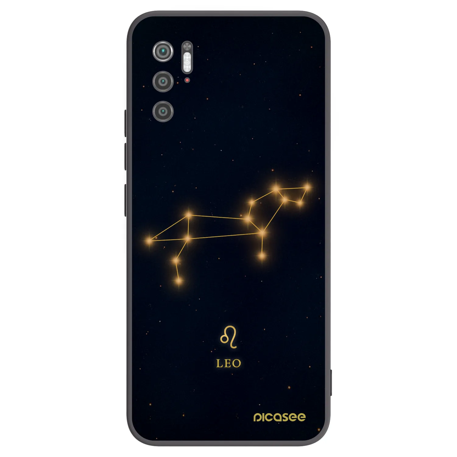 Picasee crna silikonska maskica za Xiaomi Poco M3 Pro 5G - LEO
