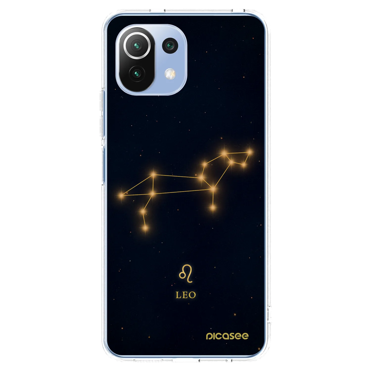 Picasee silikonska prozirna maskica za Xiaomi 11 Lite 5G NE - LEO