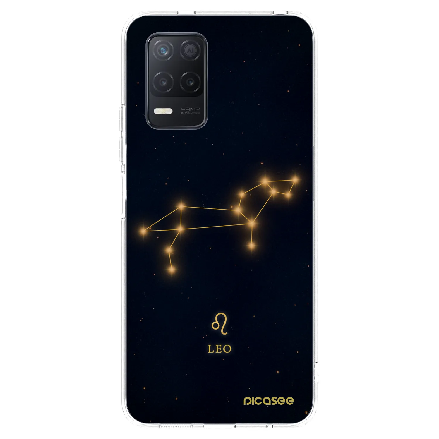 Picasee silikonska prozirna maskica za Realme 8 5G - LEO