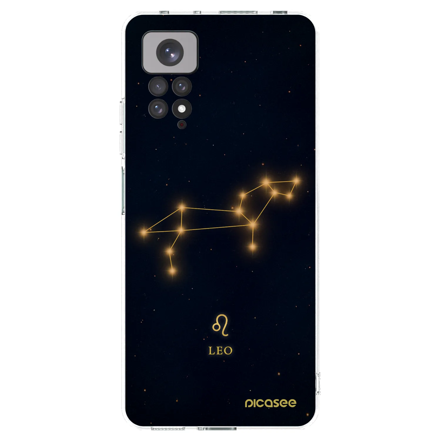 Picasee silikonska prozirna maskica za Xiaomi Redmi Note 11S 4G - LEO