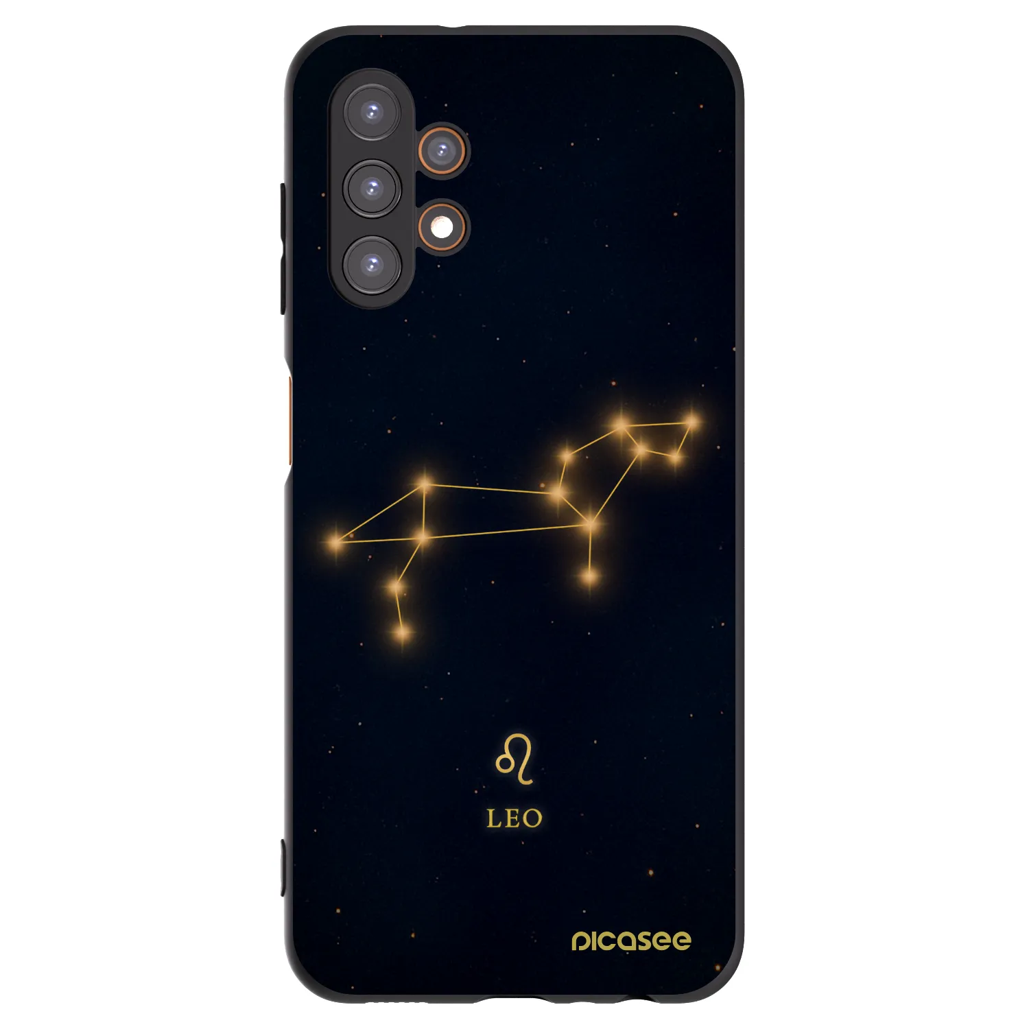 Picasee crna silikonska maskica za Samsung Galaxy A13 4G A135 - LEO