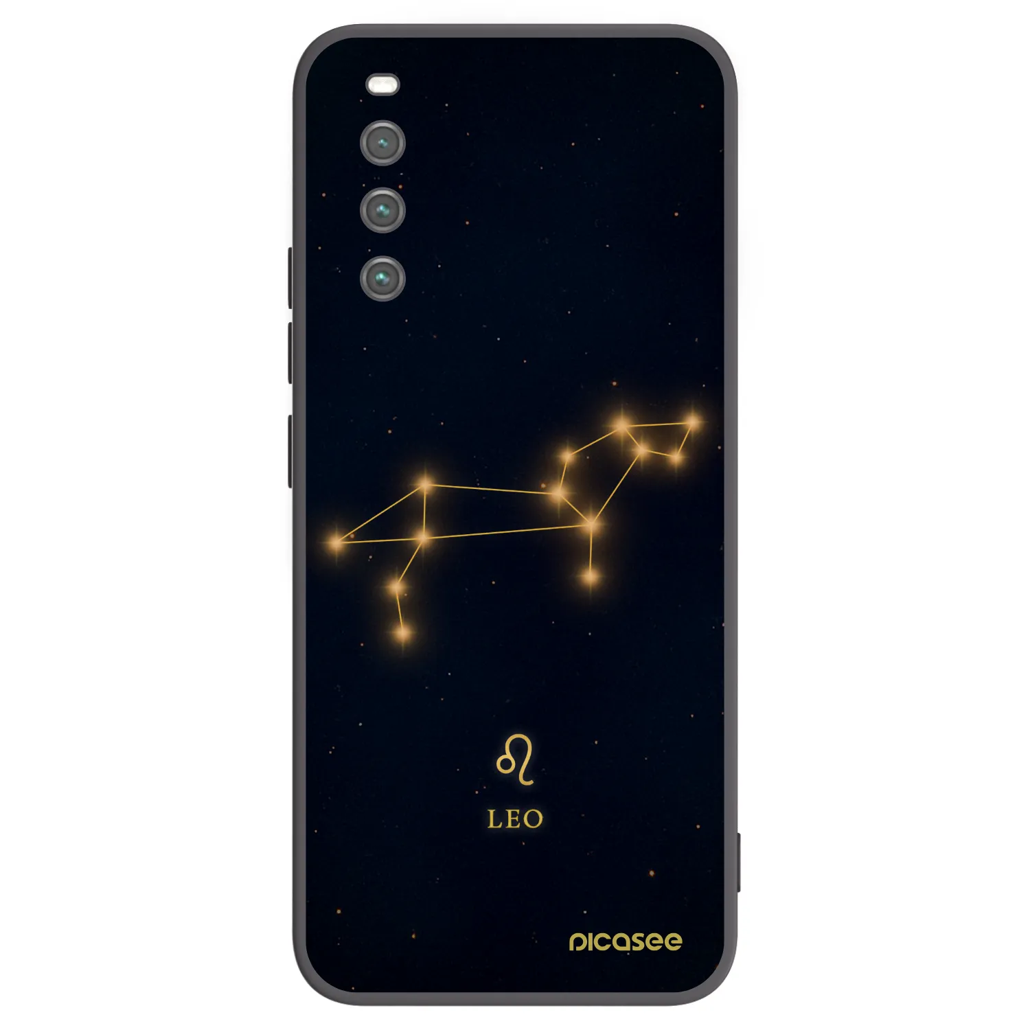 Picasee crna silikonska maskica za Sony Xperia 10 IV 5G - LEO