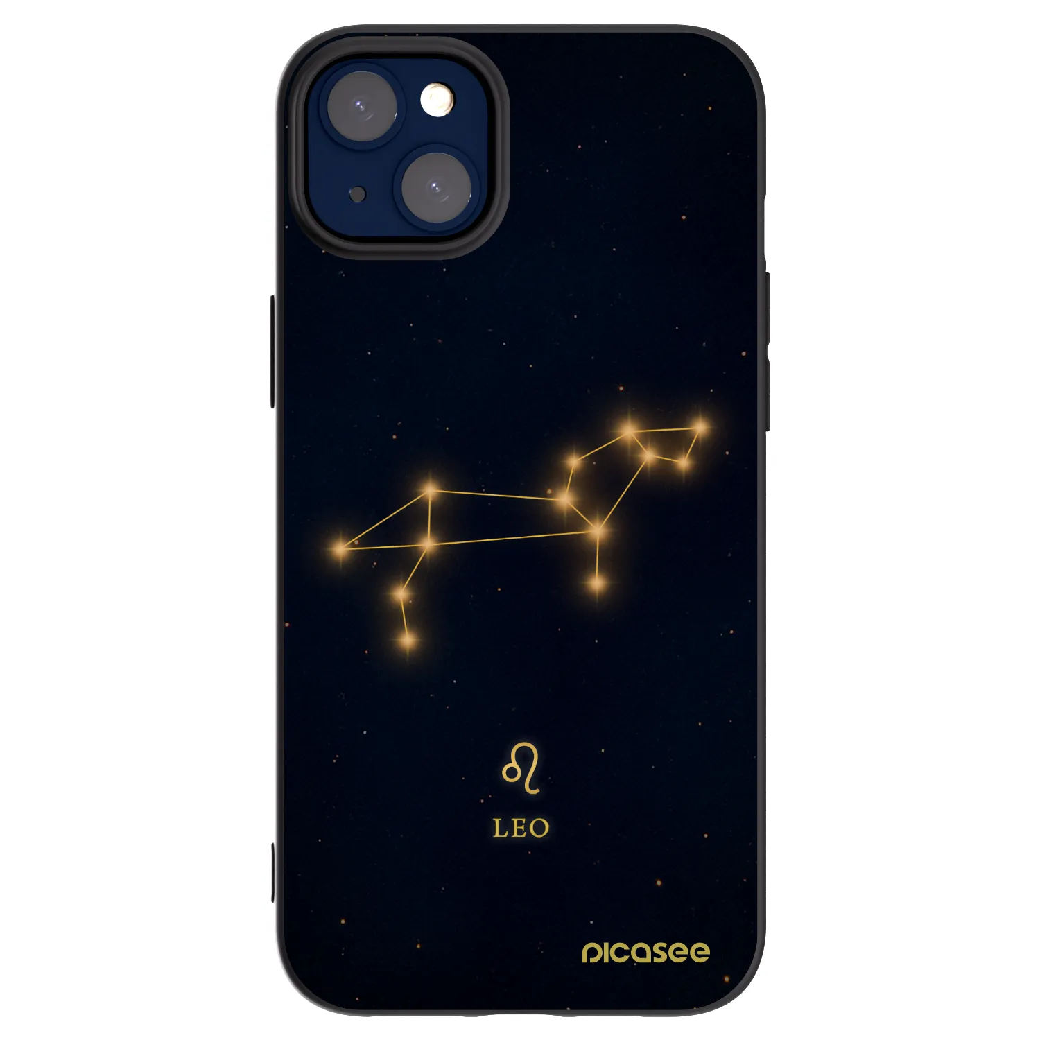 Picasee crna silikonska maskica za Apple iPhone 14 Plus - LEO
