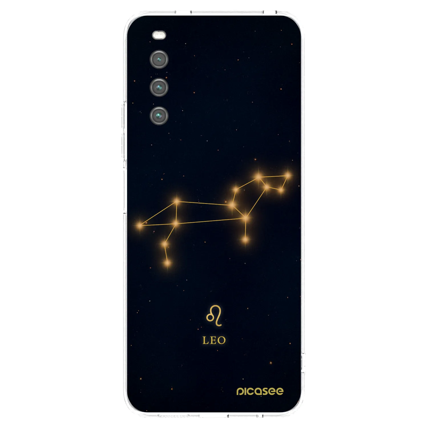 Picasee silikonska prozirna maskica za Sony Xperia 10 IV 5G - LEO