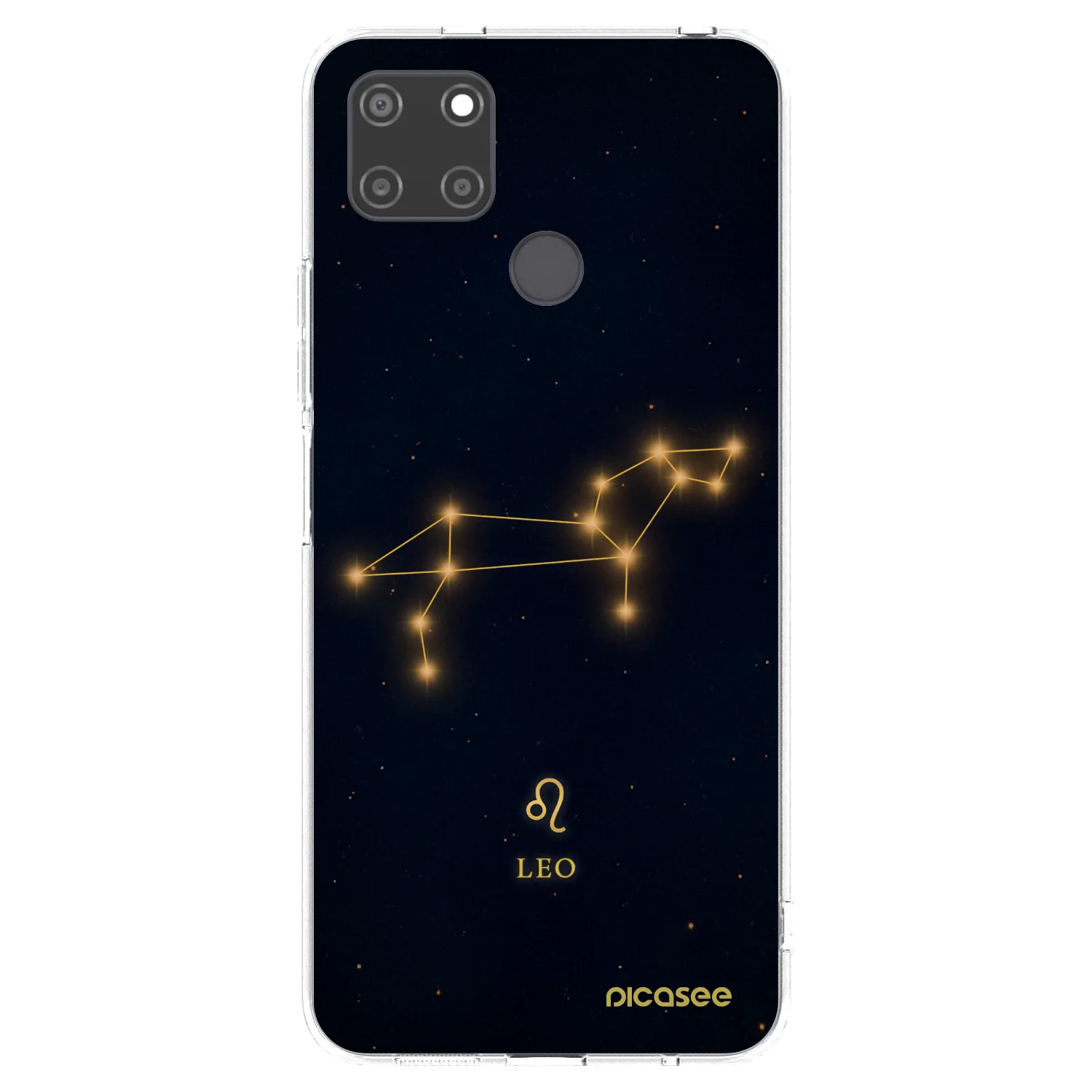 Picasee silikonska prozirna maskica za Realme C21Y - LEO