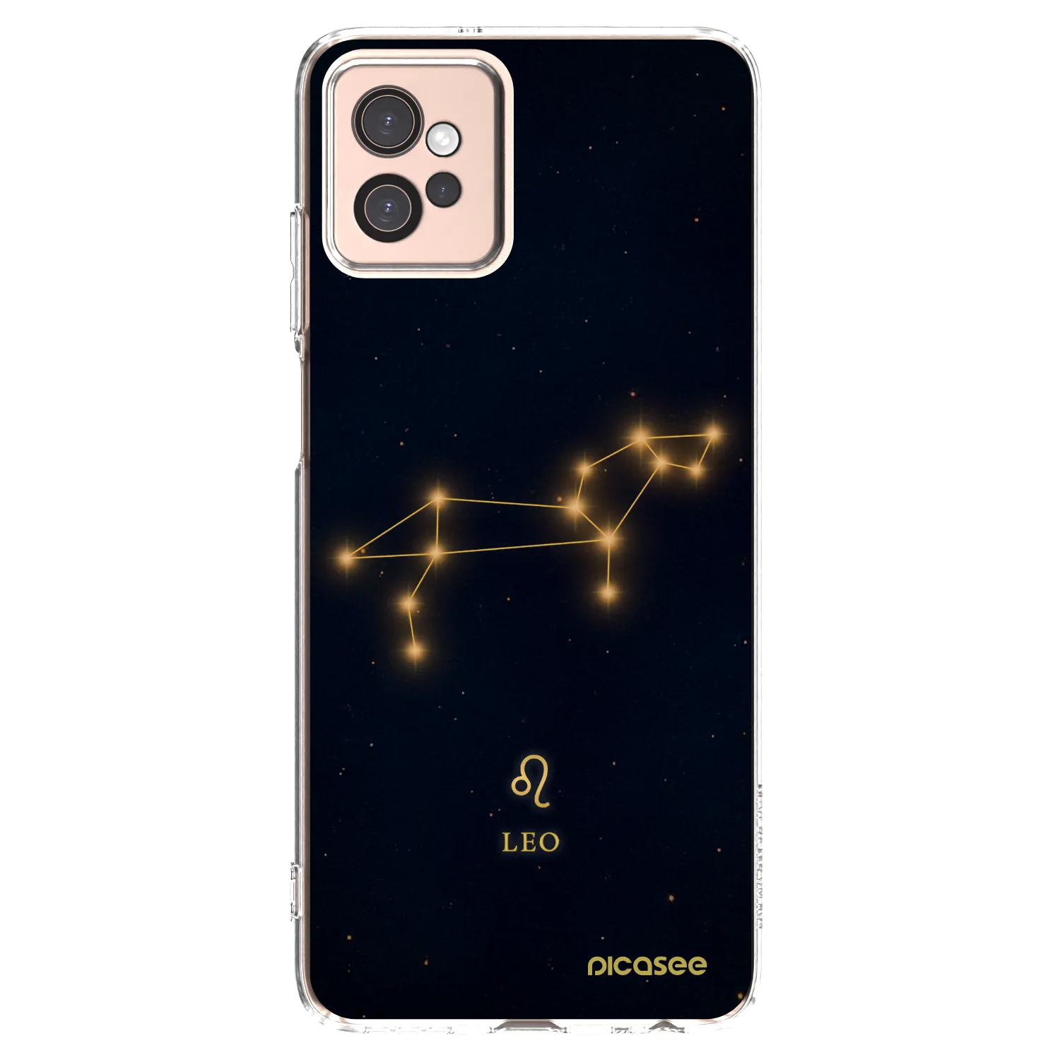Picasee silikonska prozirna maskica za Motorola Moto G32 - LEO